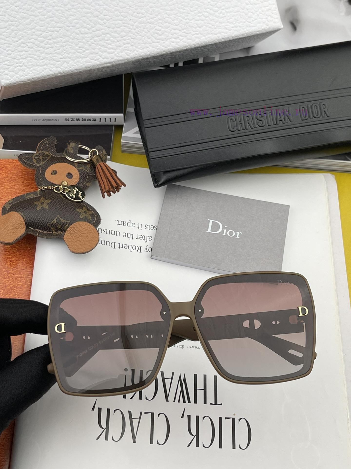 DIOR Dior 2023 Spring New Trendy Popular Fashion Box Polarized Sunglasses High Quality Comfoqv2nvub7 - Image 5