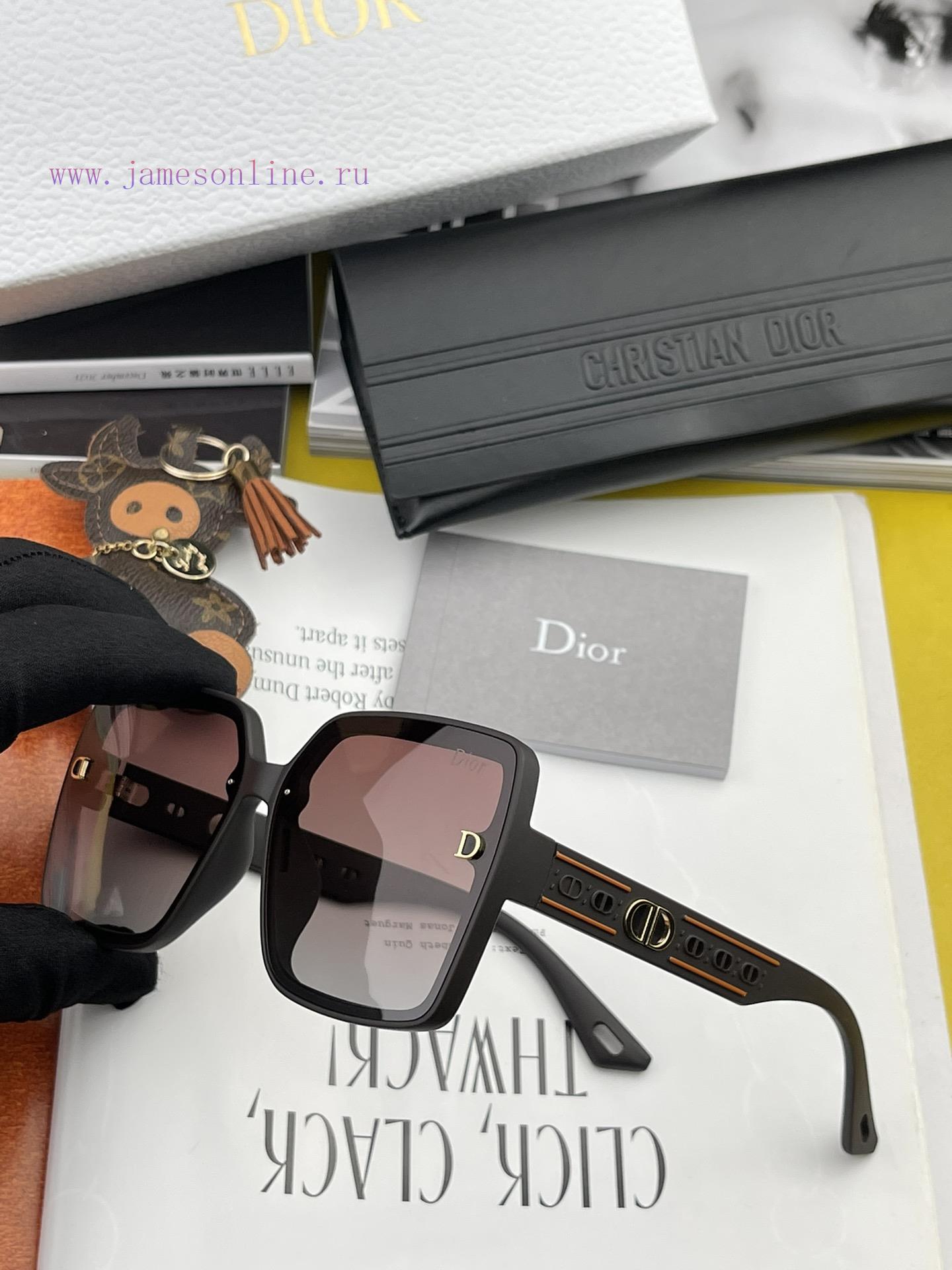 DIOR Dior 2023 Spring New Trendy Popular Fashion Box Polarized Sunglasses High Quality Comfoqv2nvub7 - Image 6