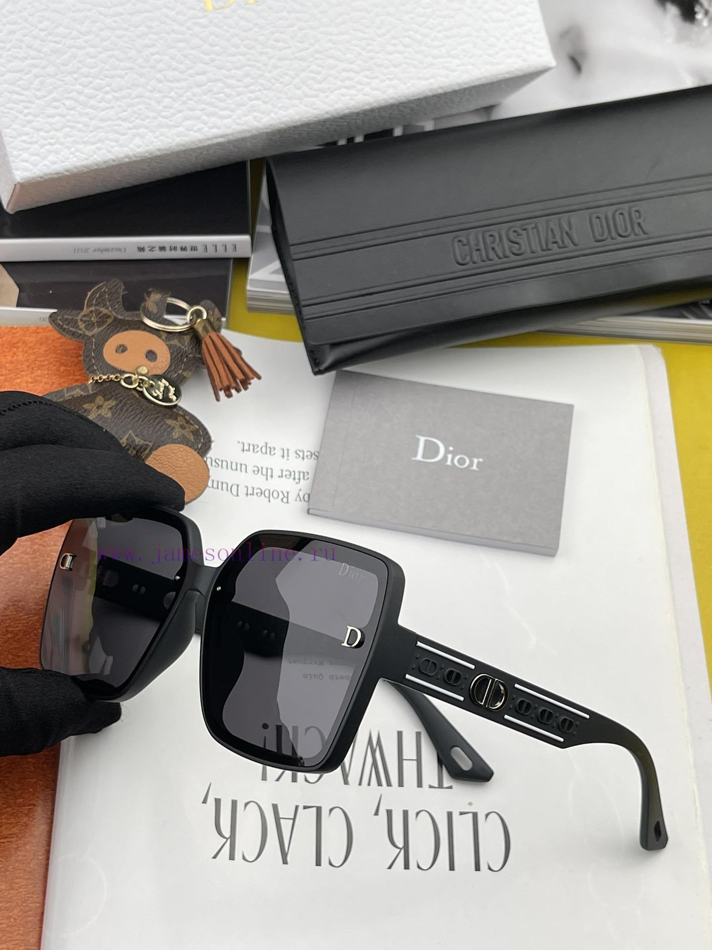 DIOR Dior 2023 Spring New Trendy Popular Fashion Box Polarized Sunglasses High Quality Comfoqv2nvub7 - Image 7