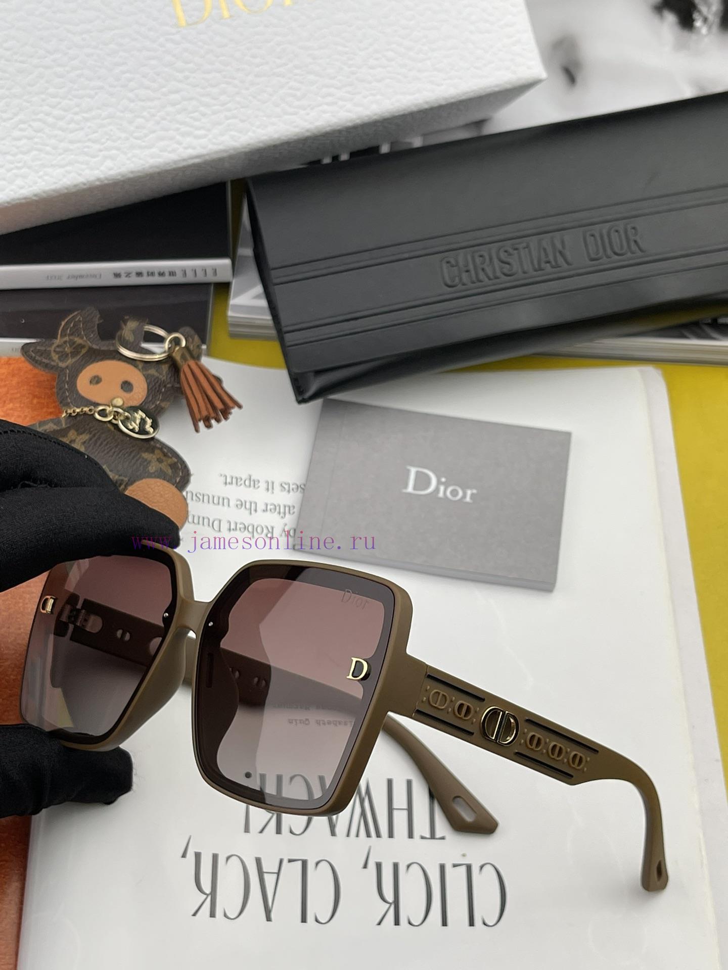 DIOR Dior 2023 Spring New Trendy Popular Fashion Box Polarized Sunglasses High Quality Comfoqv2nvub7 - Image 8