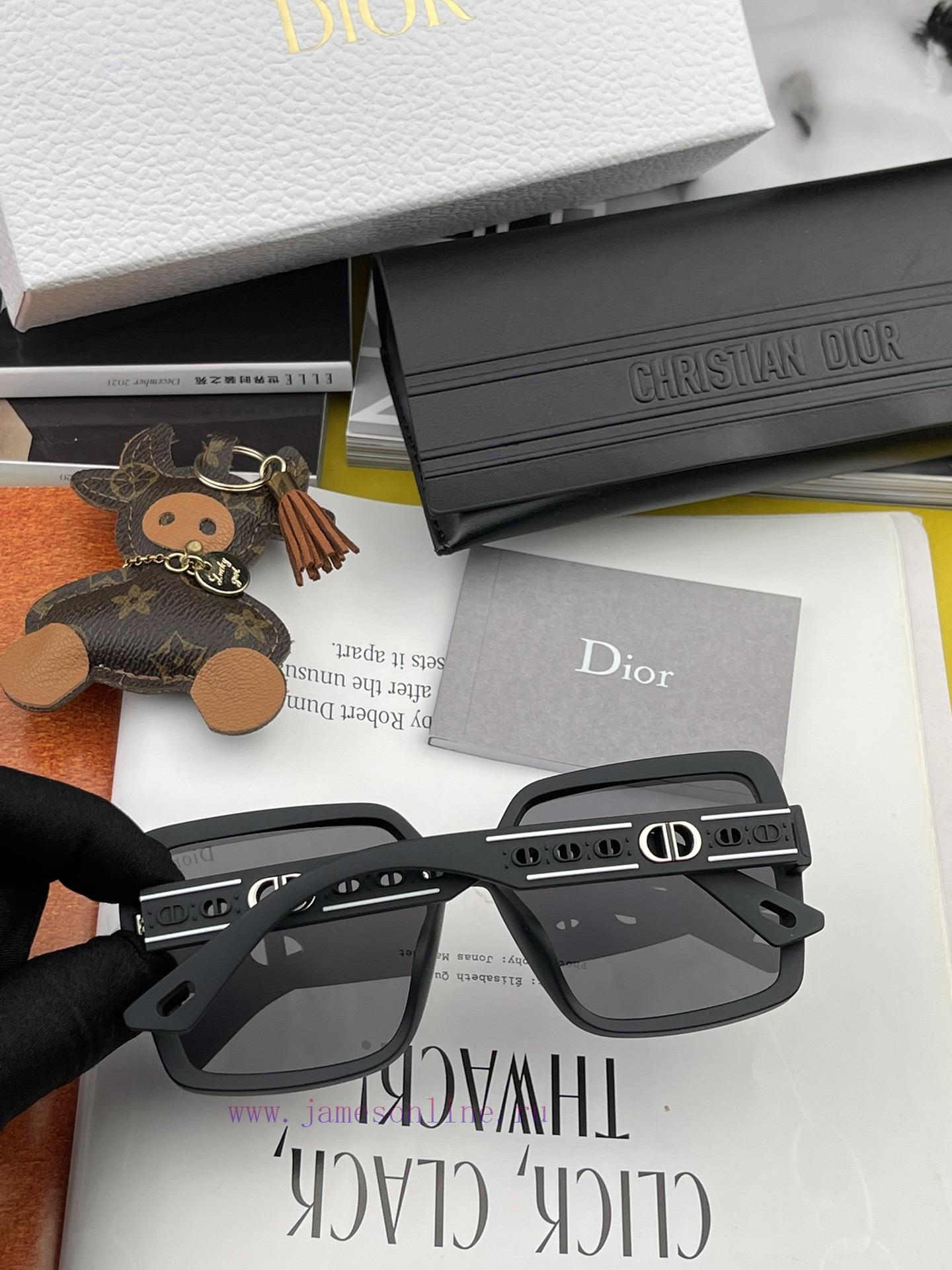DIOR Dior 2023 Spring New Trendy Popular Fashion Box Polarized Sunglasses High Quality Comfoqv2nvub7 - Image 9
