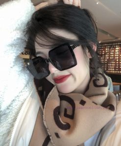 LV large frame sunglasses with classic box design, not picky about face shape, whether paireb9x6tzf8