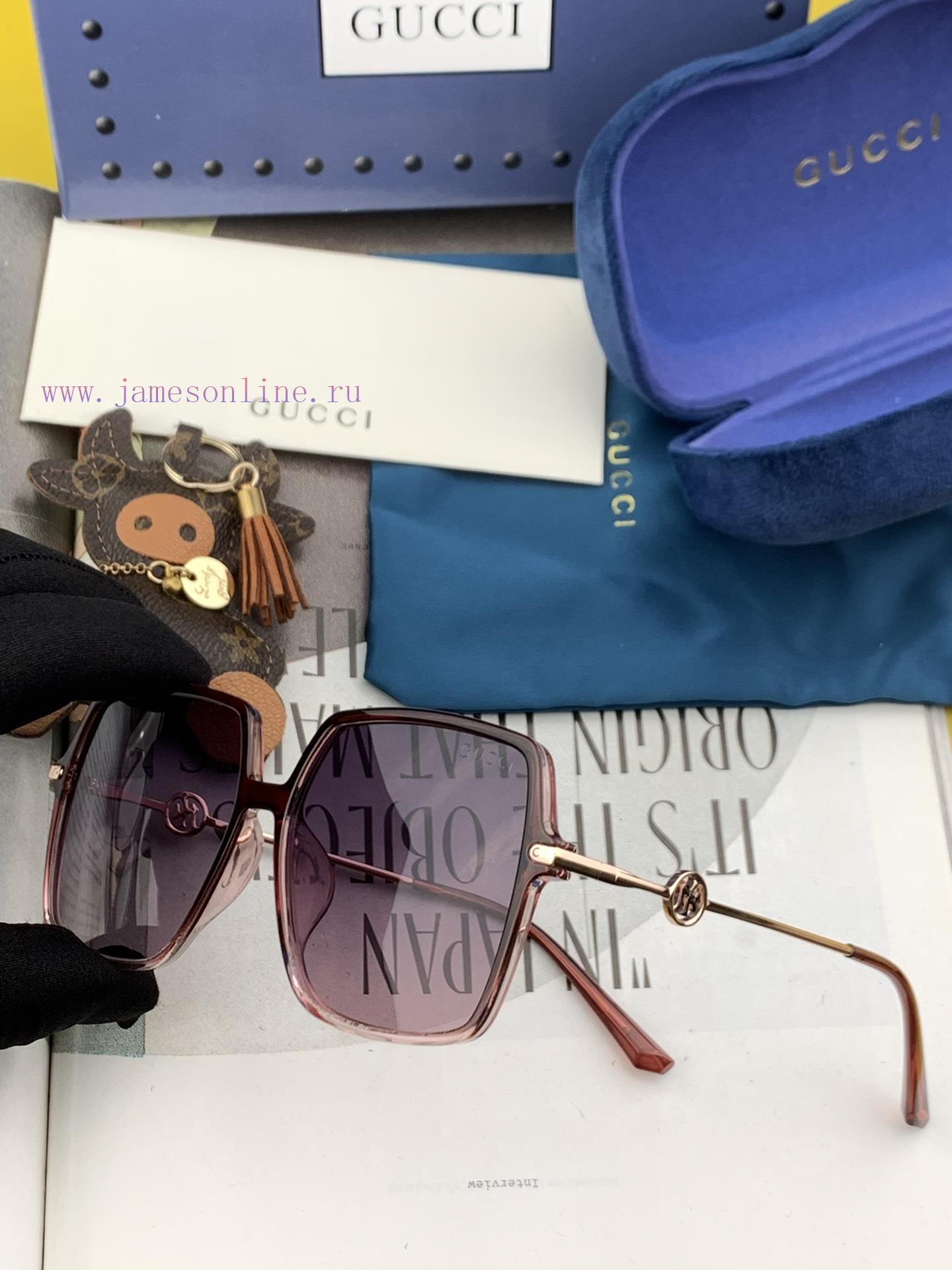 GUCCI 2024 Spring New Sunglasses: Various internet celebrities have brought a full circle ofdhk5uw15 - Image 7