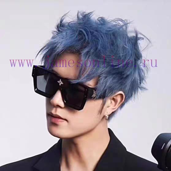 LV Louis Vuitton European and American large frame one-piece sunglasses, Wang Hedi's same stye5mix2x