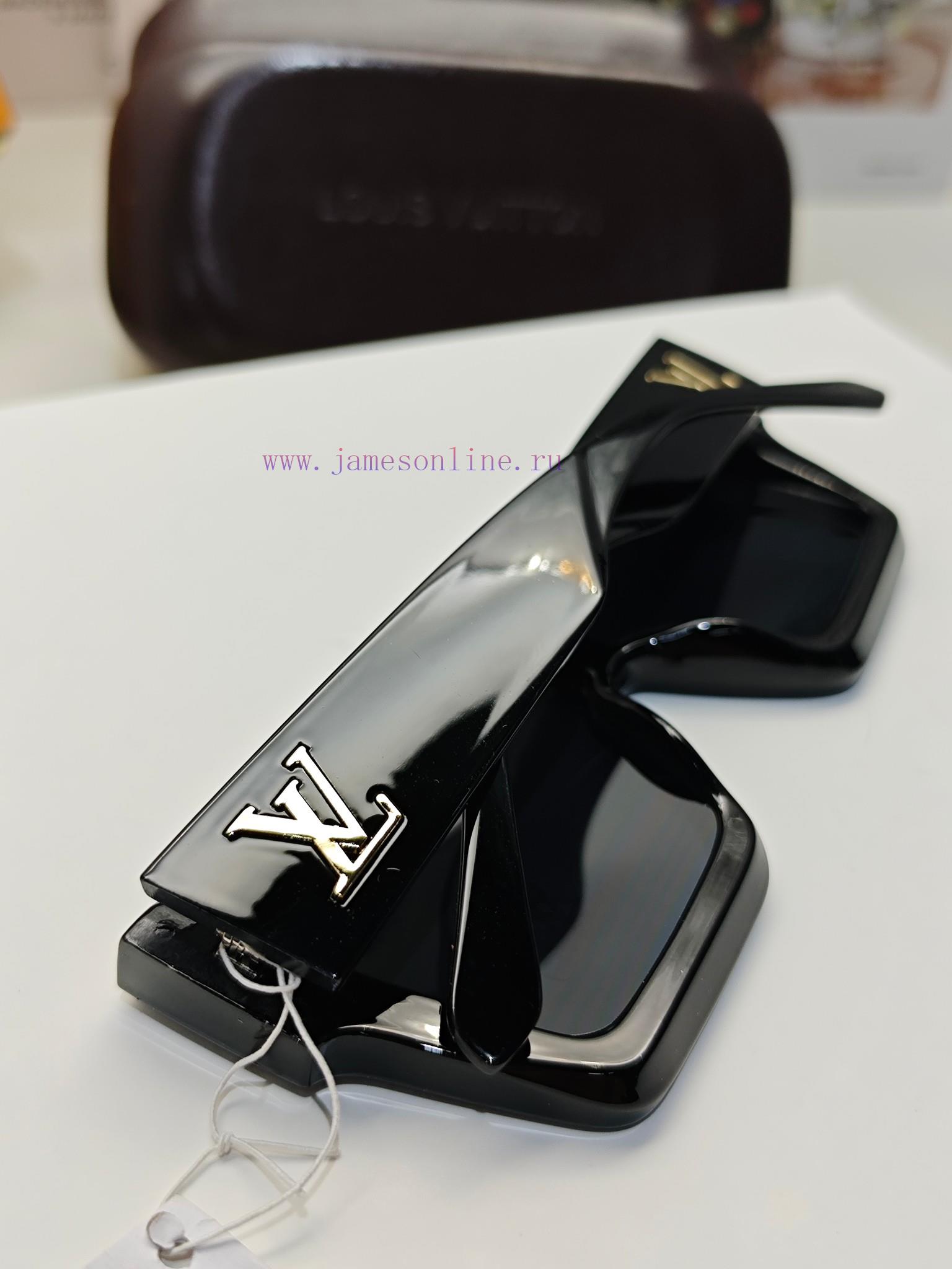 LV Louis Vuitton European and American large frame one-piece sunglasses, Wang Hedi's same stye5mix2x - Image 11