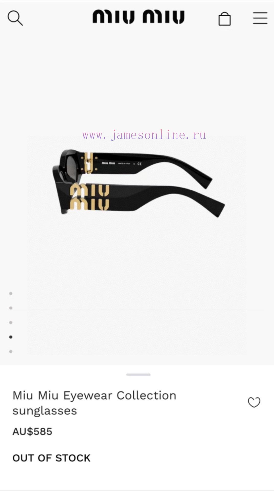 Miu MiuMODELSMU 11WSIZE54 port 21-135rvqabezk - Image 7