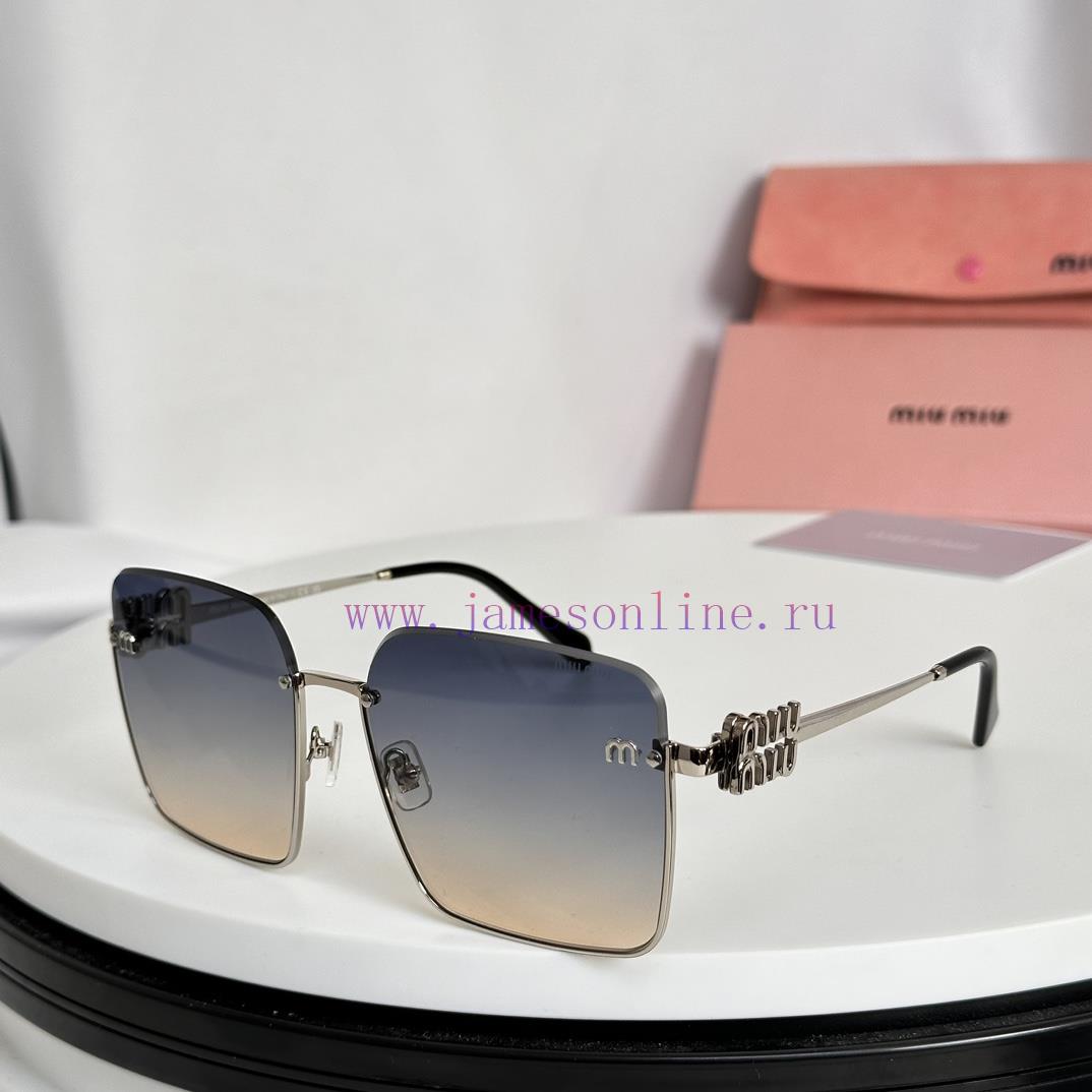 Miu MiuMODELVMU 58ZSSIZE59 mouth 17-1452r2mfjbb - Image 8