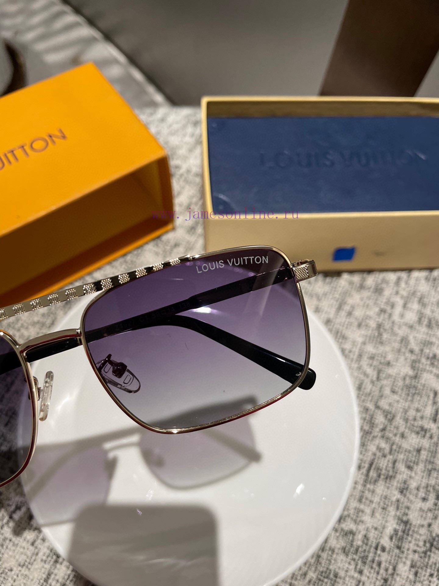 High quality LV men's polarized sunglasses with high-definition nylon lenses and ultra lighteae72i6w - Image 9
