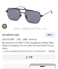 GIVENCH * ️️️ MODELGV40041U ️️️ SIZE58 ports 18-145 ️️️gyw6h90x