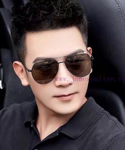 GUCCI Men's Colorful Pilot Polarized Sunglasses ️ Material HD Nylon Thickened Card Slot HD Phusutelv