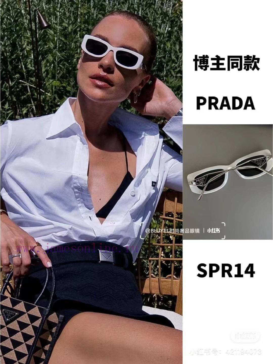 Prada MODELPR 14YSSIZE53 ports 19-1400bi1esuo