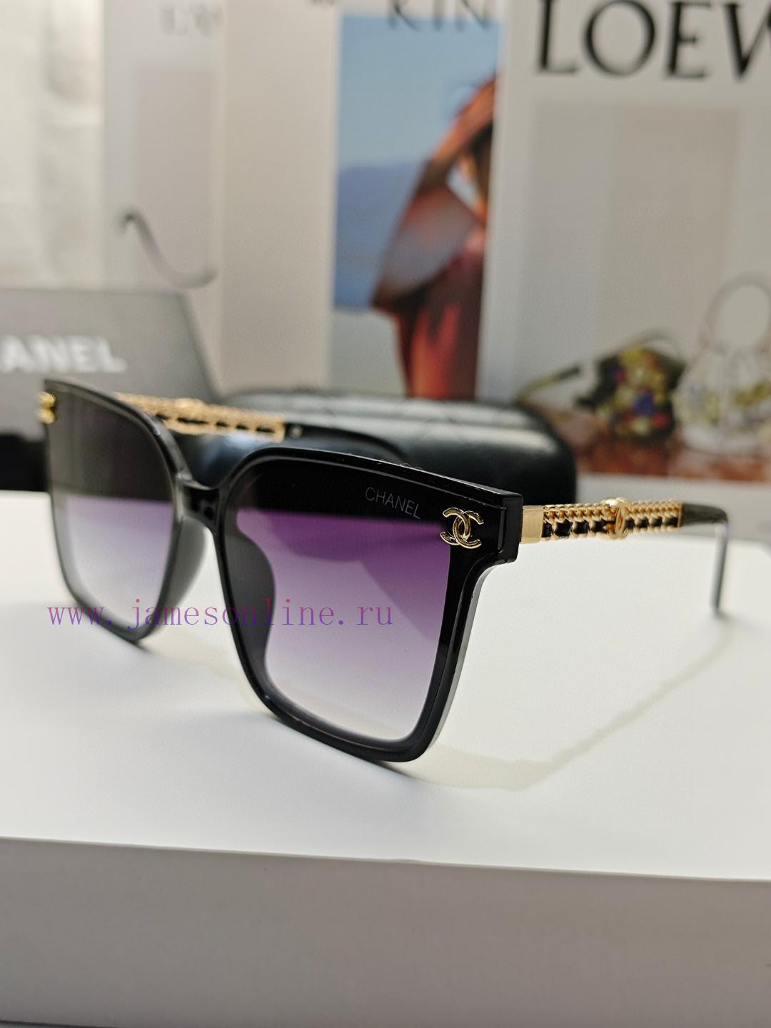 CHANEL 2024 New Trendy Popular Fashion Box Sunglasses Comfortable to Wear, Internet Celebrityekj38oz - Image 4