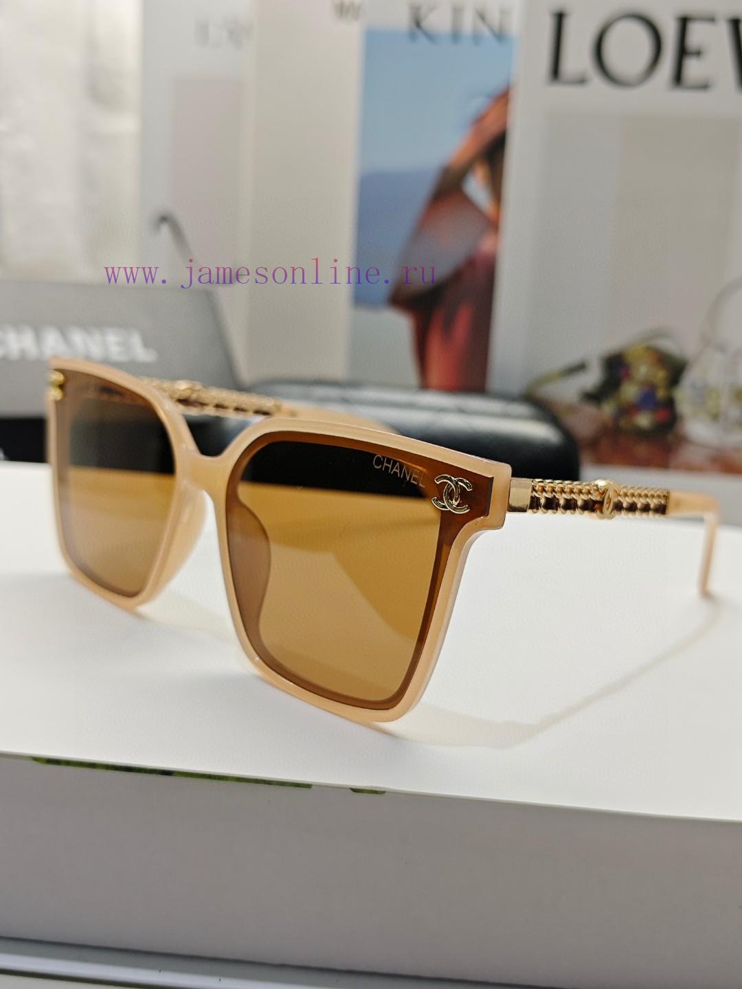 CHANEL 2024 New Trendy Popular Fashion Box Sunglasses Comfortable to Wear, Internet Celebrityekj38oz - Image 6
