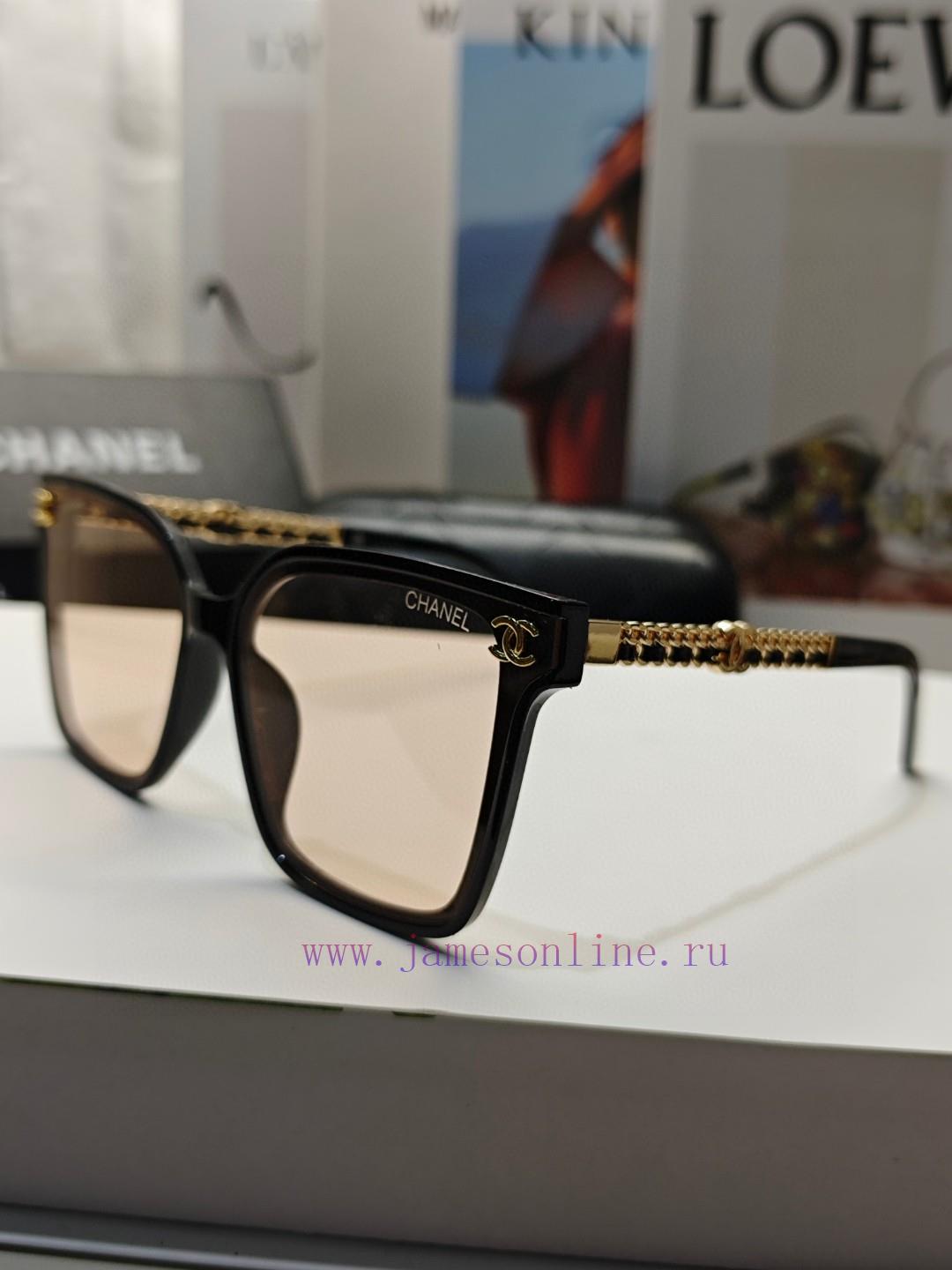 CHANEL 2024 New Trendy Popular Fashion Box Sunglasses Comfortable to Wear, Internet Celebrityekj38oz - Image 10