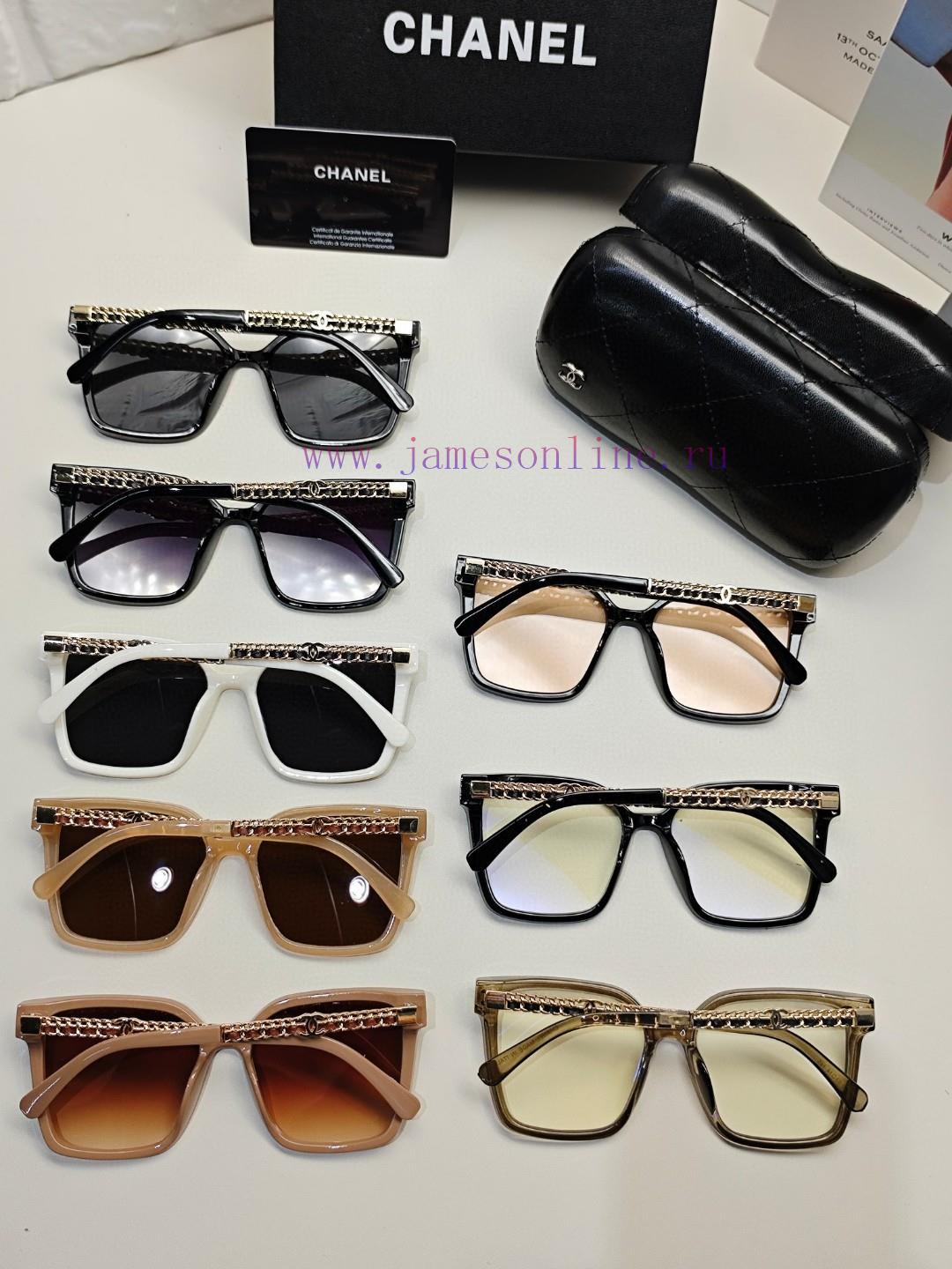 CHANEL 2024 New Trendy Popular Fashion Box Sunglasses Comfortable to Wear, Internet Celebrityekj38oz - Image 13