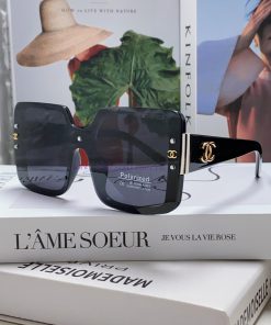 Chanel 2024 New Product Fashionable Women's High end Sunglasses Polarized Sunglasses Large Fv9n9672g