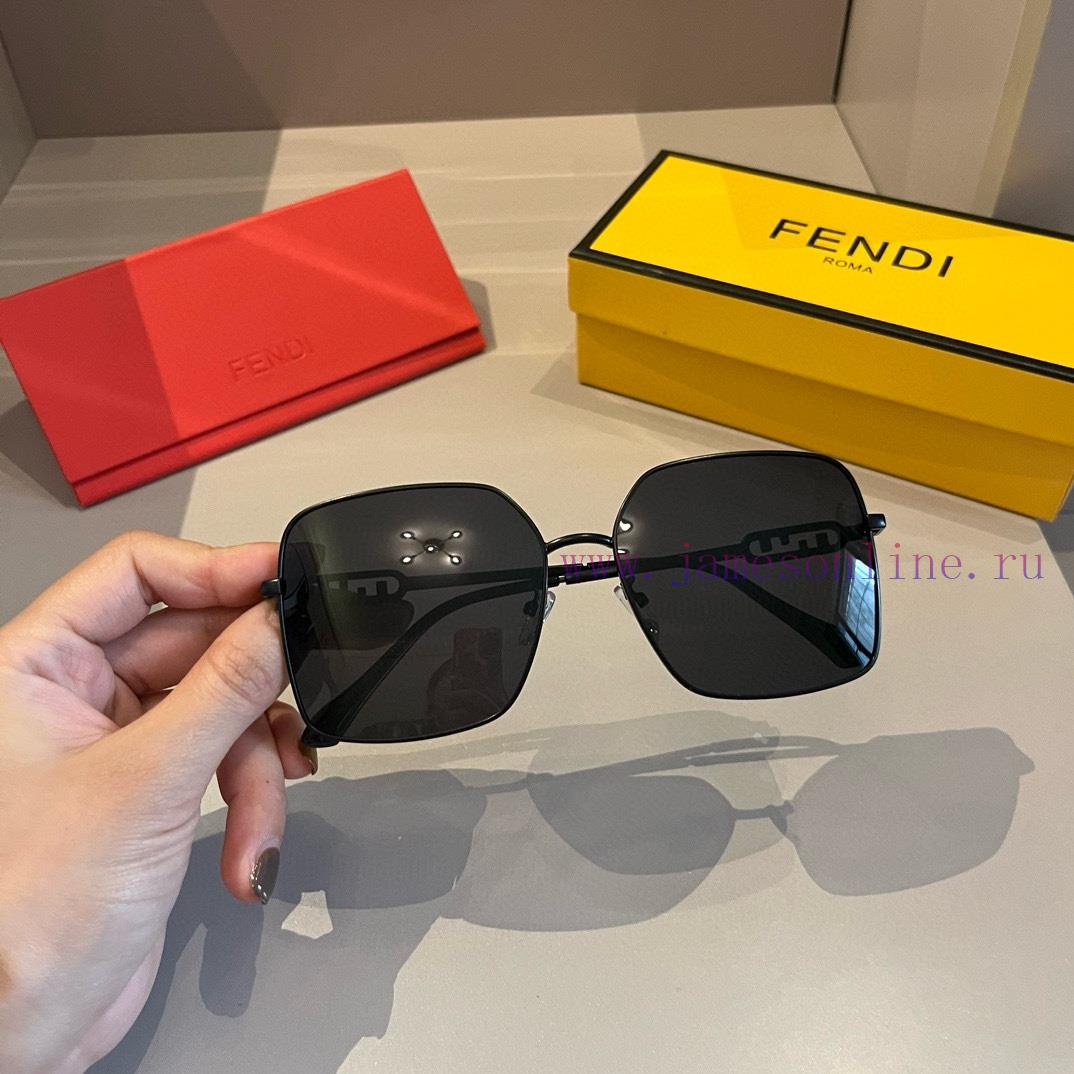 Fendi FD Sunglasses, Face Shape Sunshade, Luxury Sunglasses, High End Lightweight6l0gz18h - Image 8