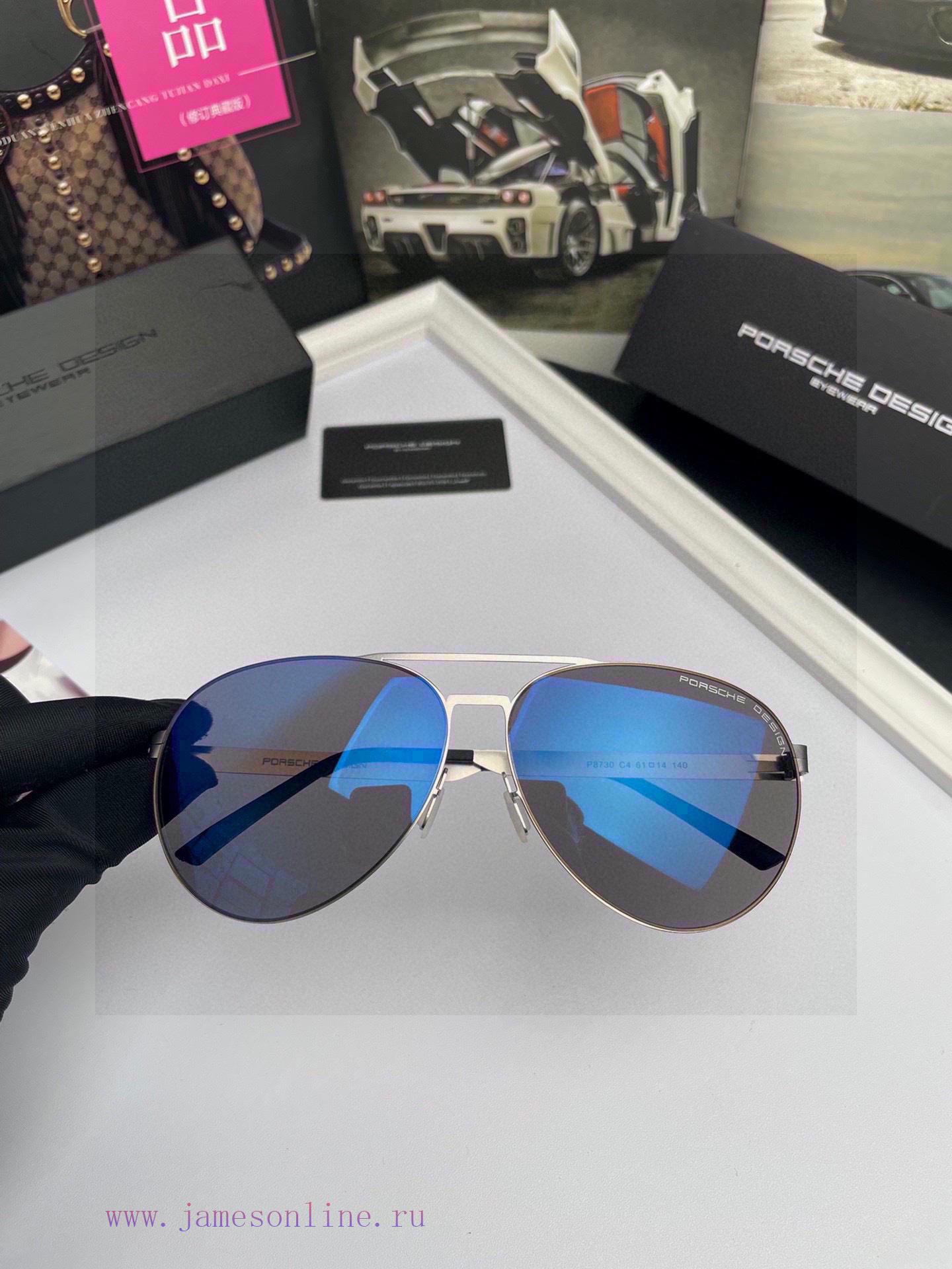 Porsche high-quality men's polarized sunglasses are made of high-definition nylon lenses wit4a1zmt4d - Image 7
