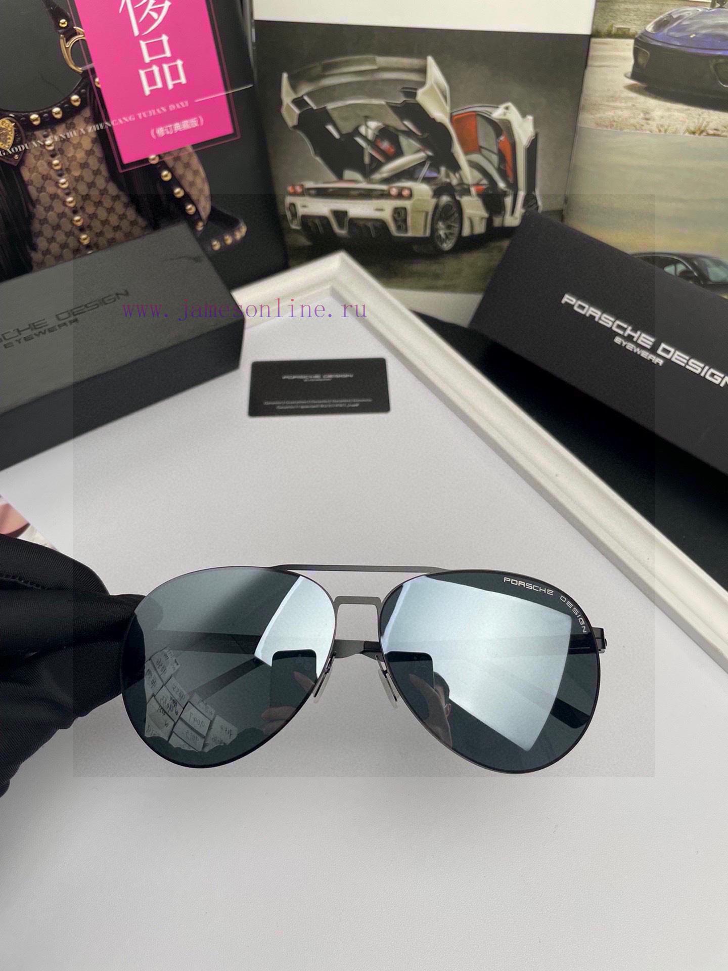 Porsche high-quality men's polarized sunglasses are made of high-definition nylon lenses wit4a1zmt4d - Image 8