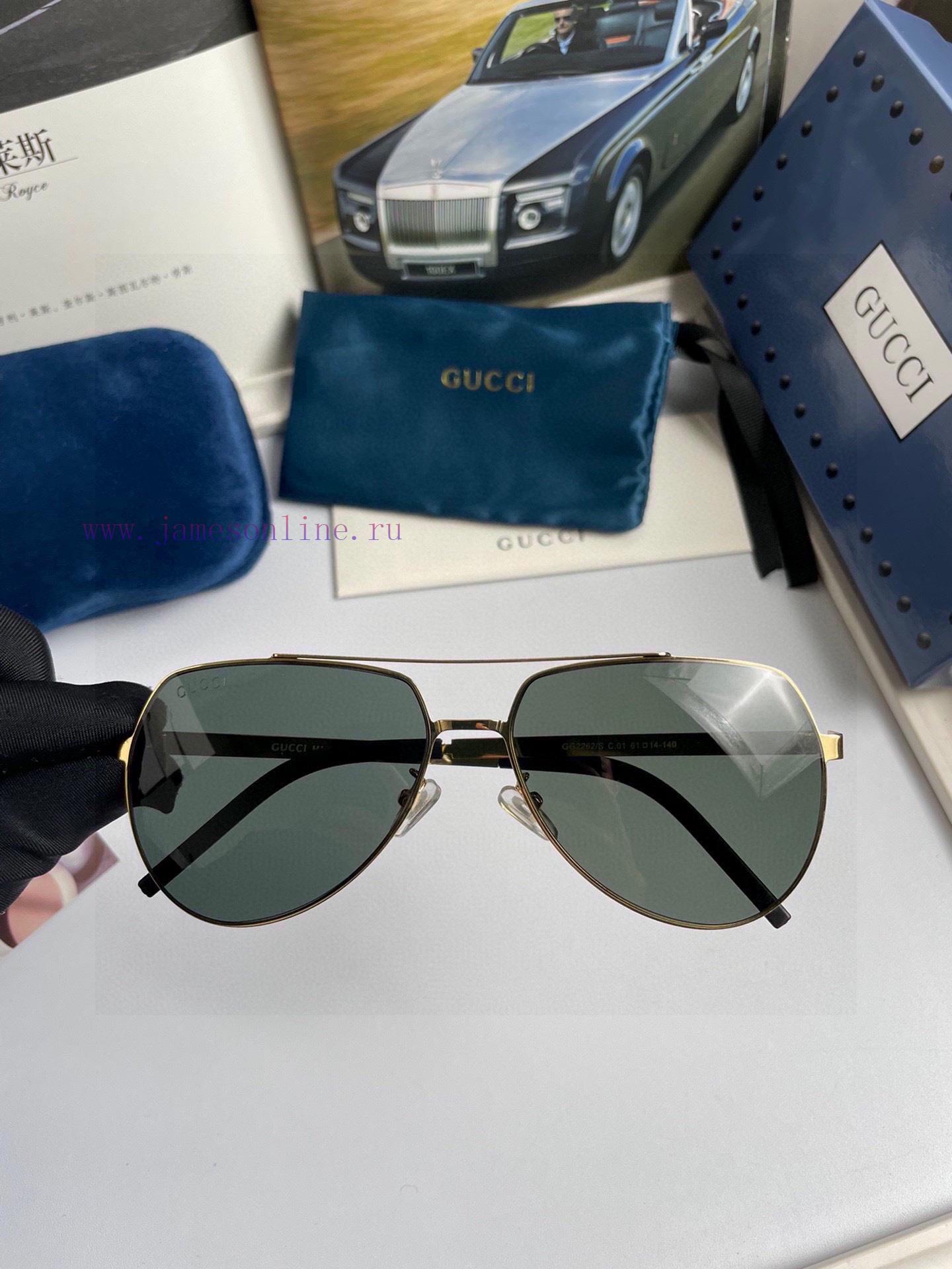 New GucciGucci high-quality polarized sunglasses for both men and women, made of high-definipqniwo3f - Image 4