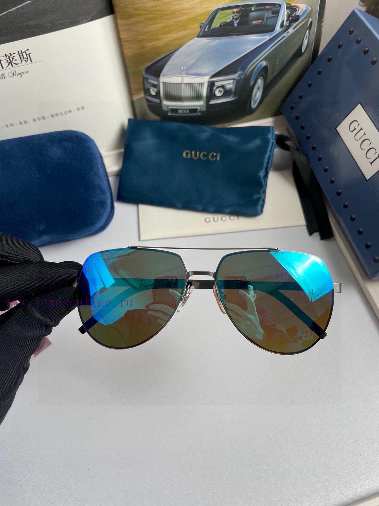 New GucciGucci high-quality polarized sunglasses for both men and women, made of high-definipqniwo3f - Image 5