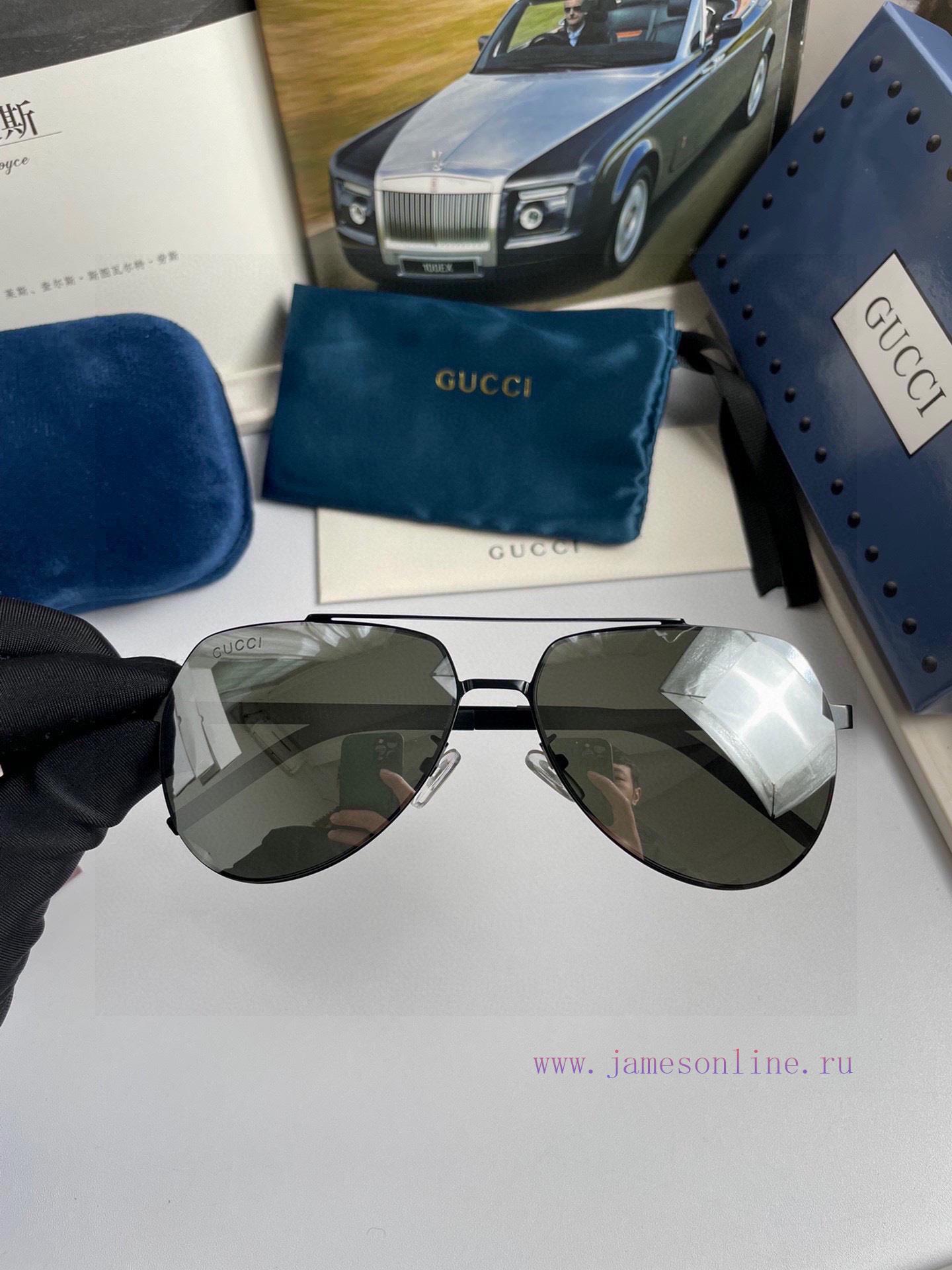 New GucciGucci high-quality polarized sunglasses for both men and women, made of high-definipqniwo3f - Image 6