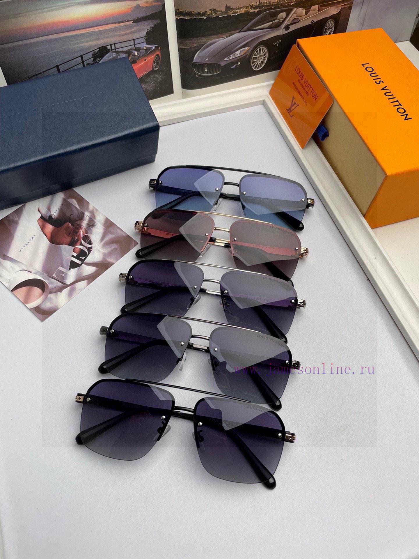 New Louis Vuitton LV Unisex Polarized Sunglasses Made of High Definition Polaroid Polarized 4r75f3d7 - Image 2