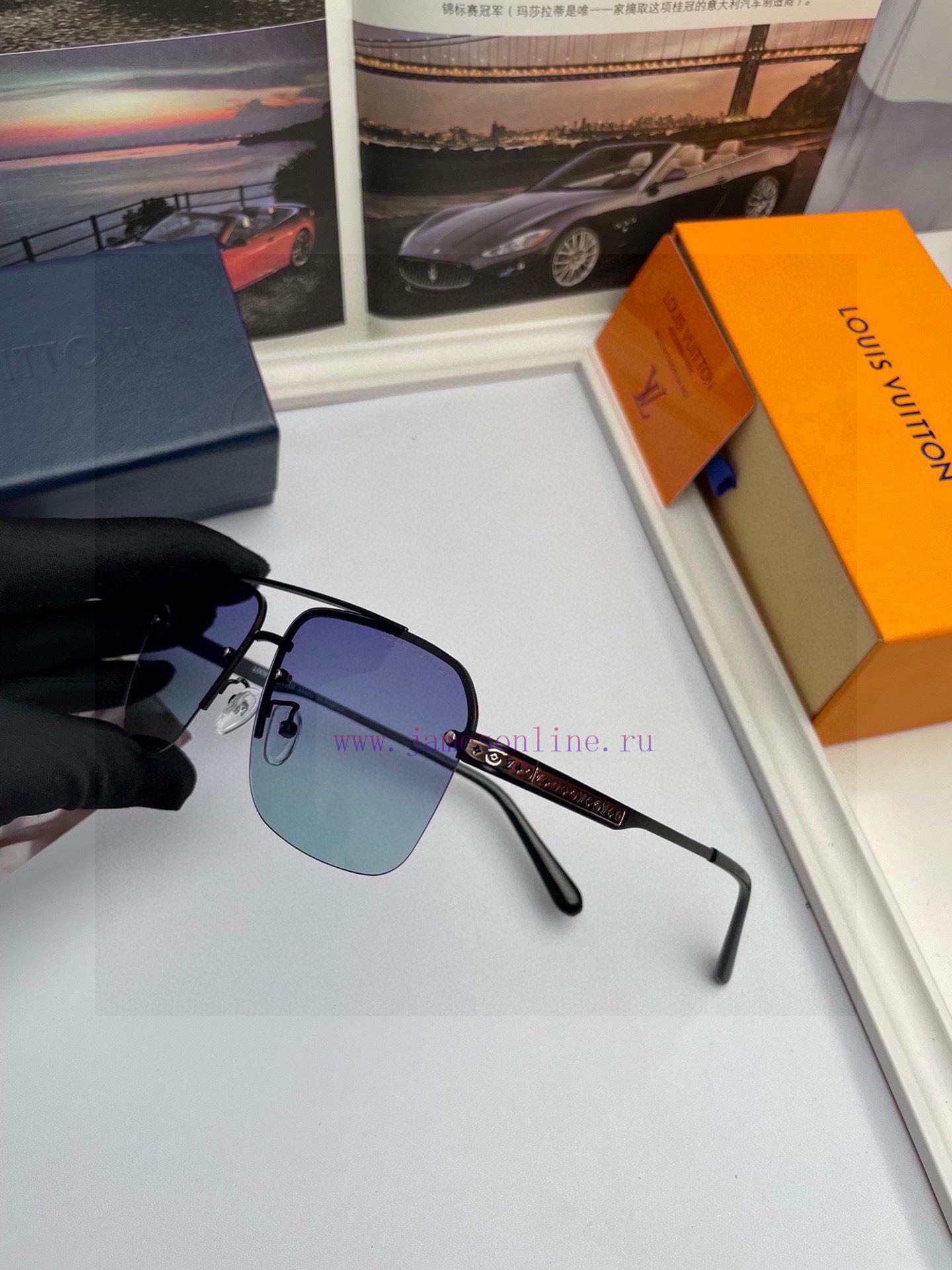 New Louis Vuitton LV Unisex Polarized Sunglasses Made of High Definition Polaroid Polarized 4r75f3d7 - Image 7