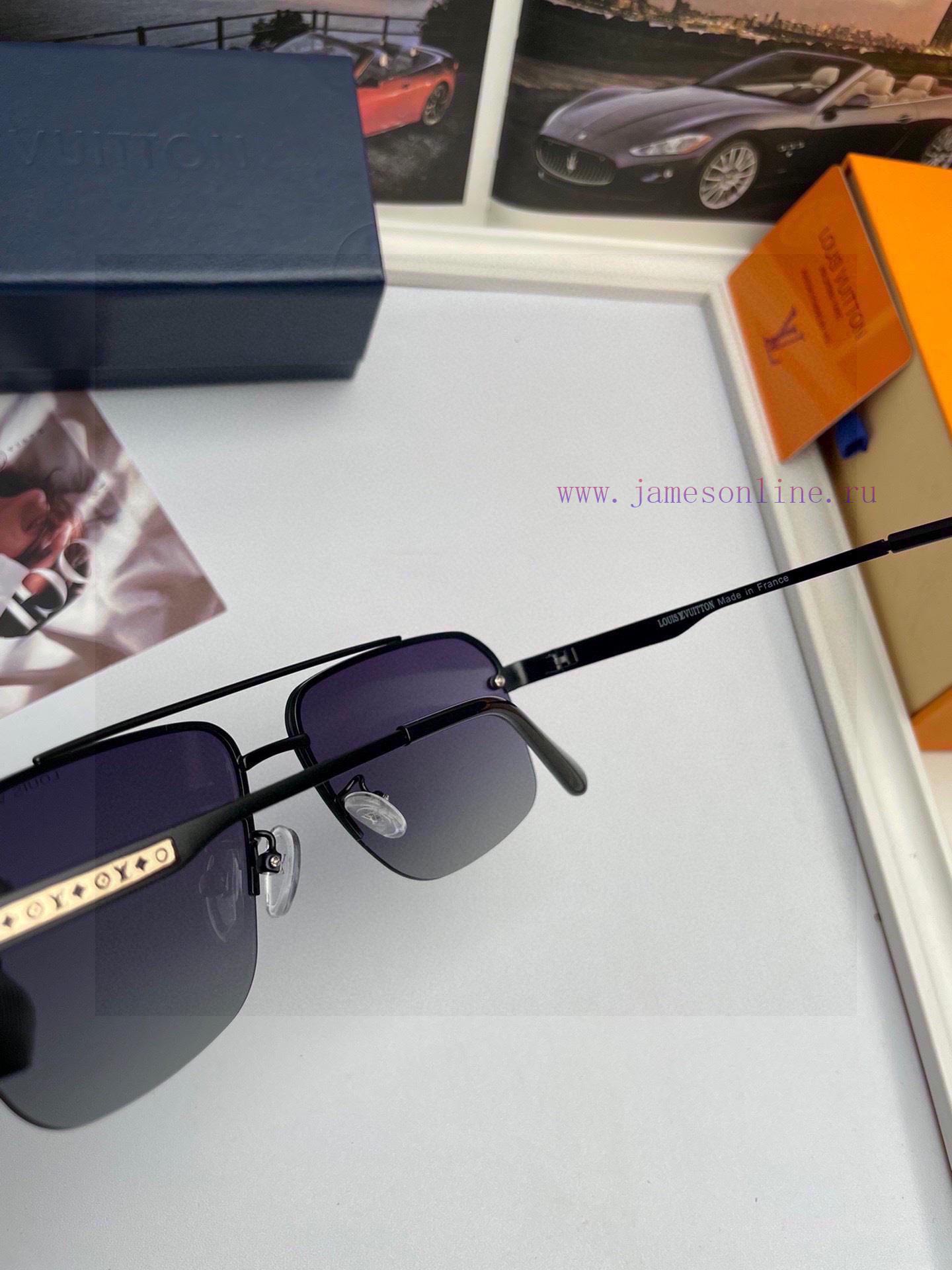 New Louis Vuitton LV Unisex Polarized Sunglasses Made of High Definition Polaroid Polarized 4r75f3d7 - Image 10