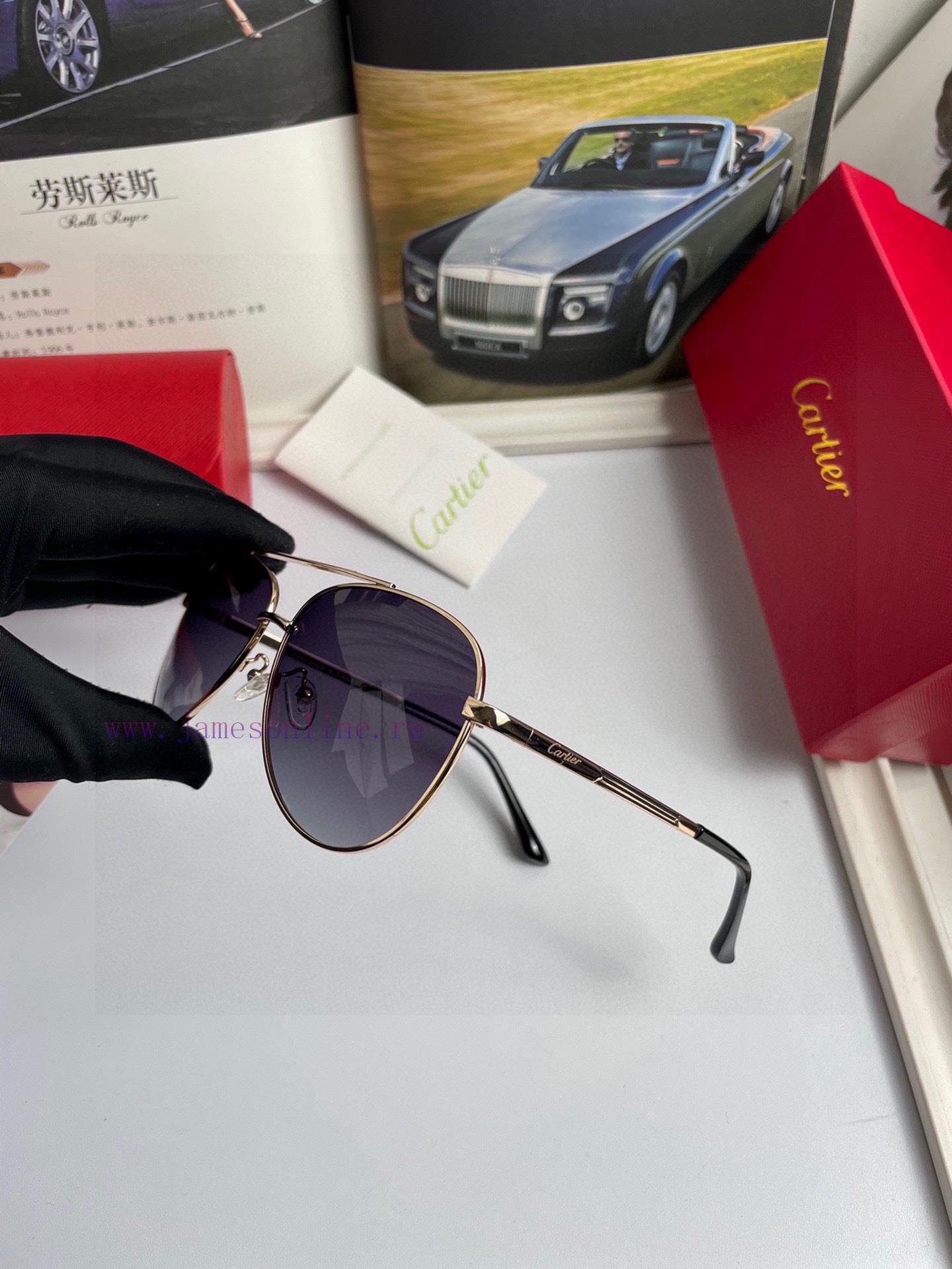 New Cartier Men's Polarized Sunglasses Made of High Definition Polaroid Polarized Lens Metal3z1i7mfq - Image 10