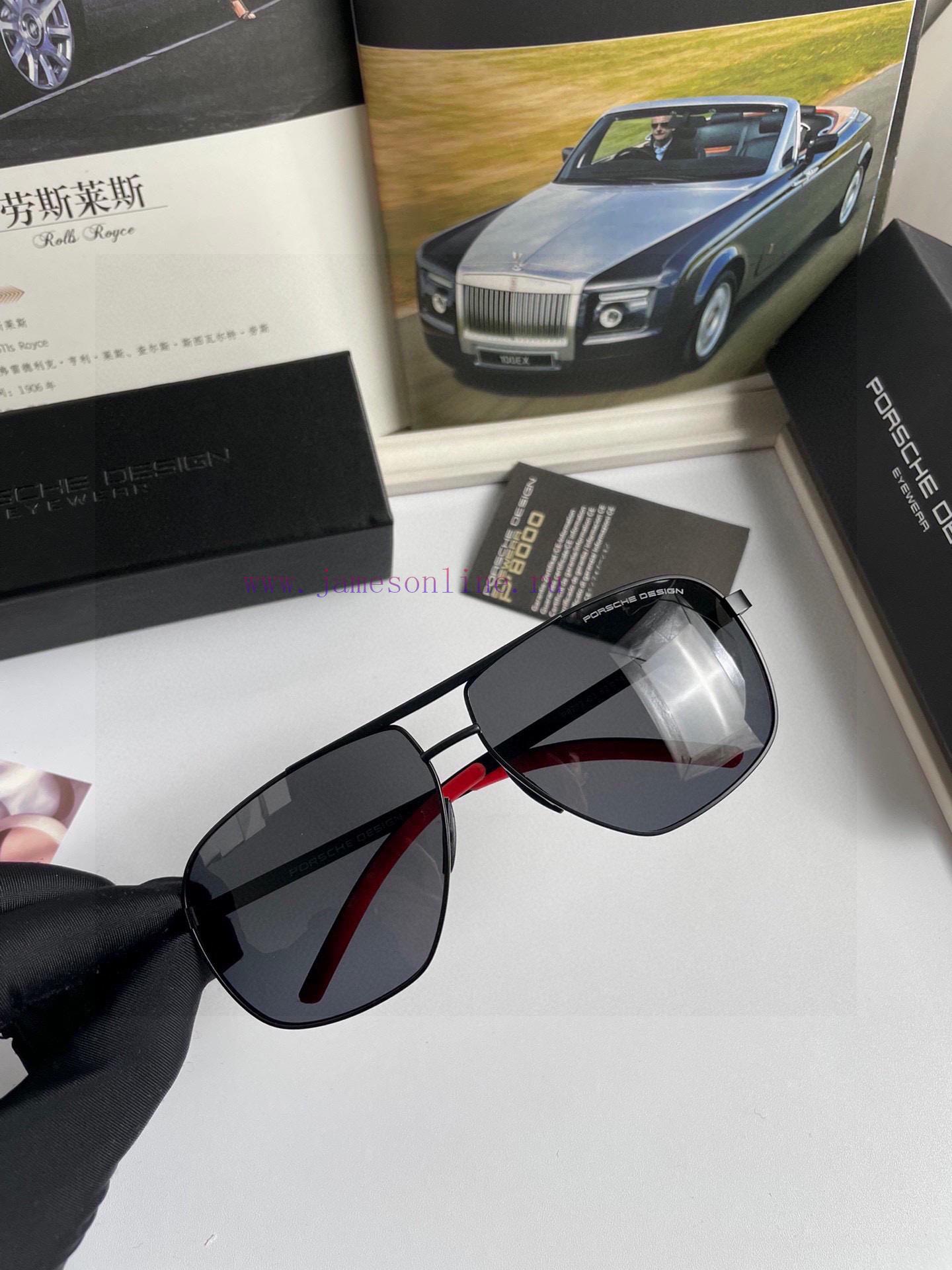 New Porsche High Quality Men's Polarized Sunglasses Made of Imported Polaroid Polarized Lens1zr7957b - Image 7