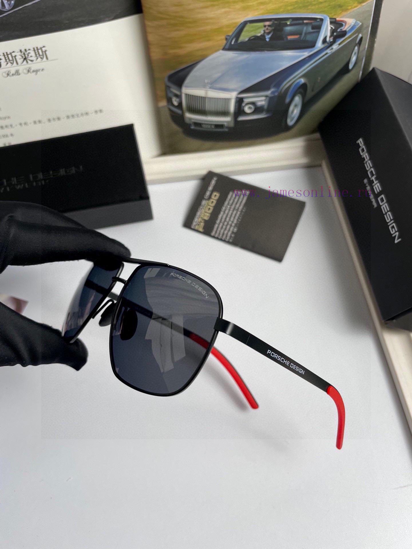 New Porsche High Quality Men's Polarized Sunglasses Made of Imported Polaroid Polarized Lens1zr7957b - Image 8