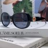 GucciGucci 2024 New Retro Thick Edge Sunglasses for Women, Long Face, Internet Celebrity, Eu1tb9lrvi
