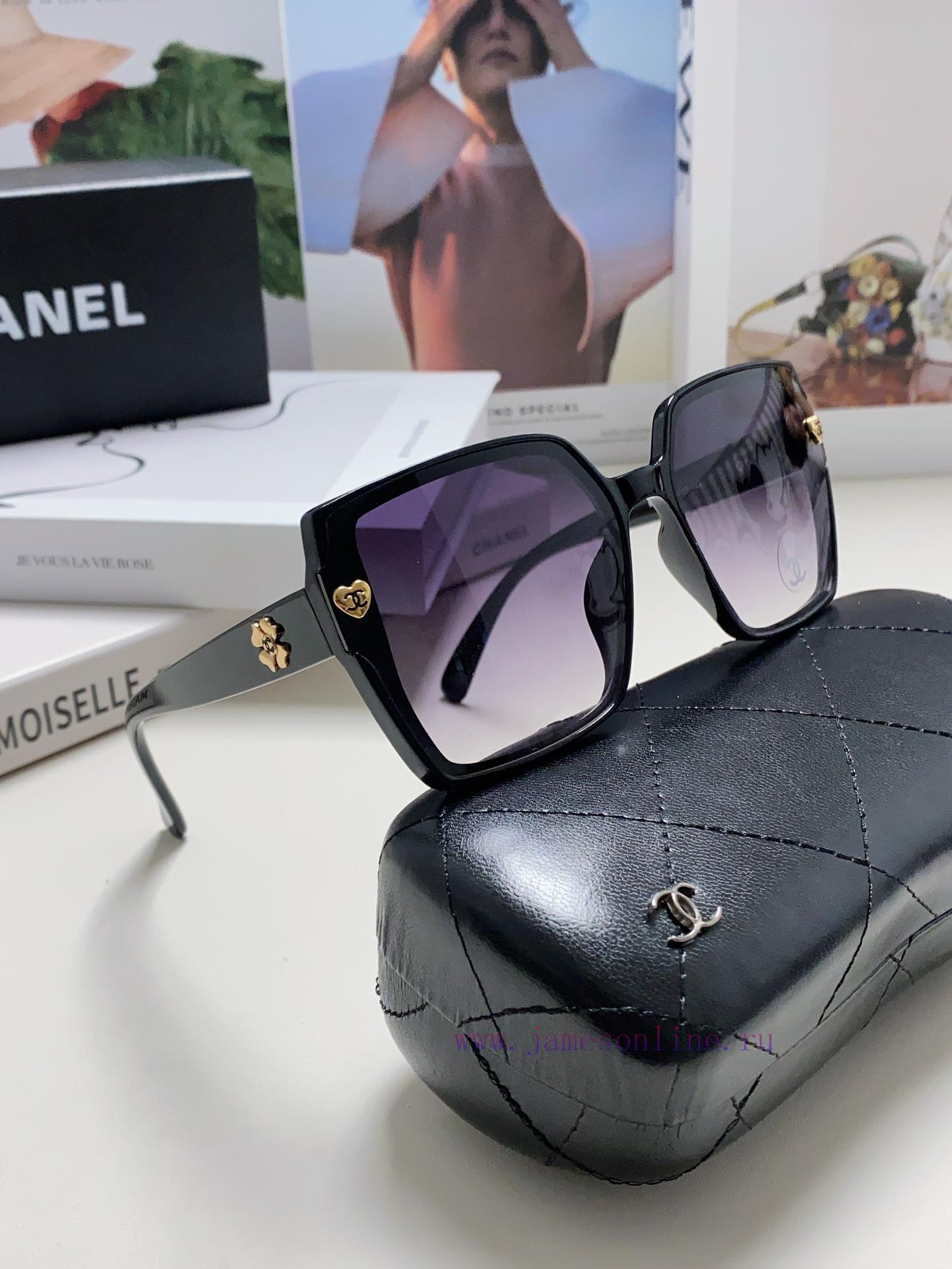 Chanel 2024 New Sunglasses for Women, Korean Edition, Trendy, High end, Ins, Small Face, Polxxycw94w - Image 9