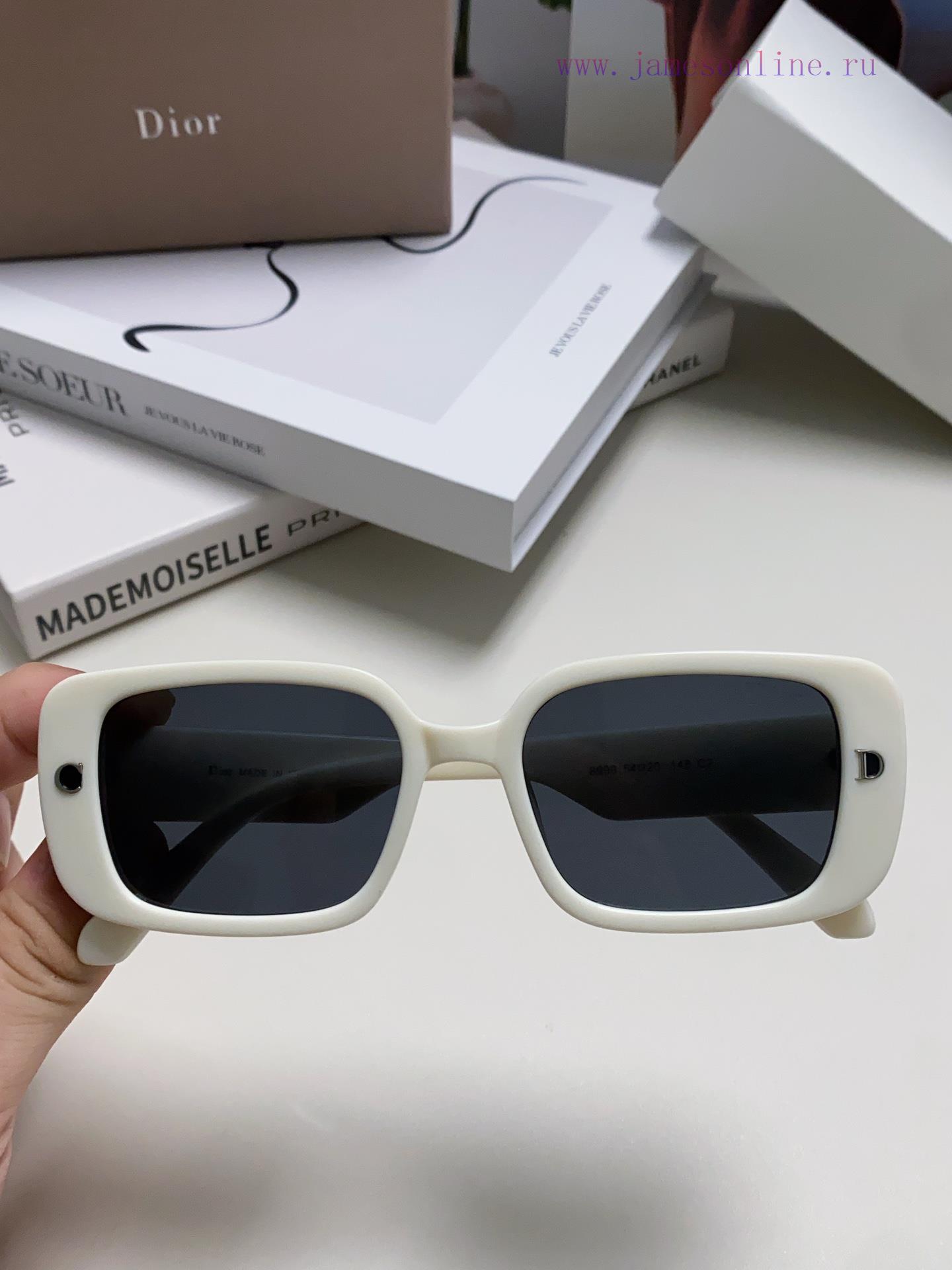 Dior 2024 New Internet Celebrity Small Frame Polarized Sunglasses Small Face Personalized Sueyp67uhn - Image 5