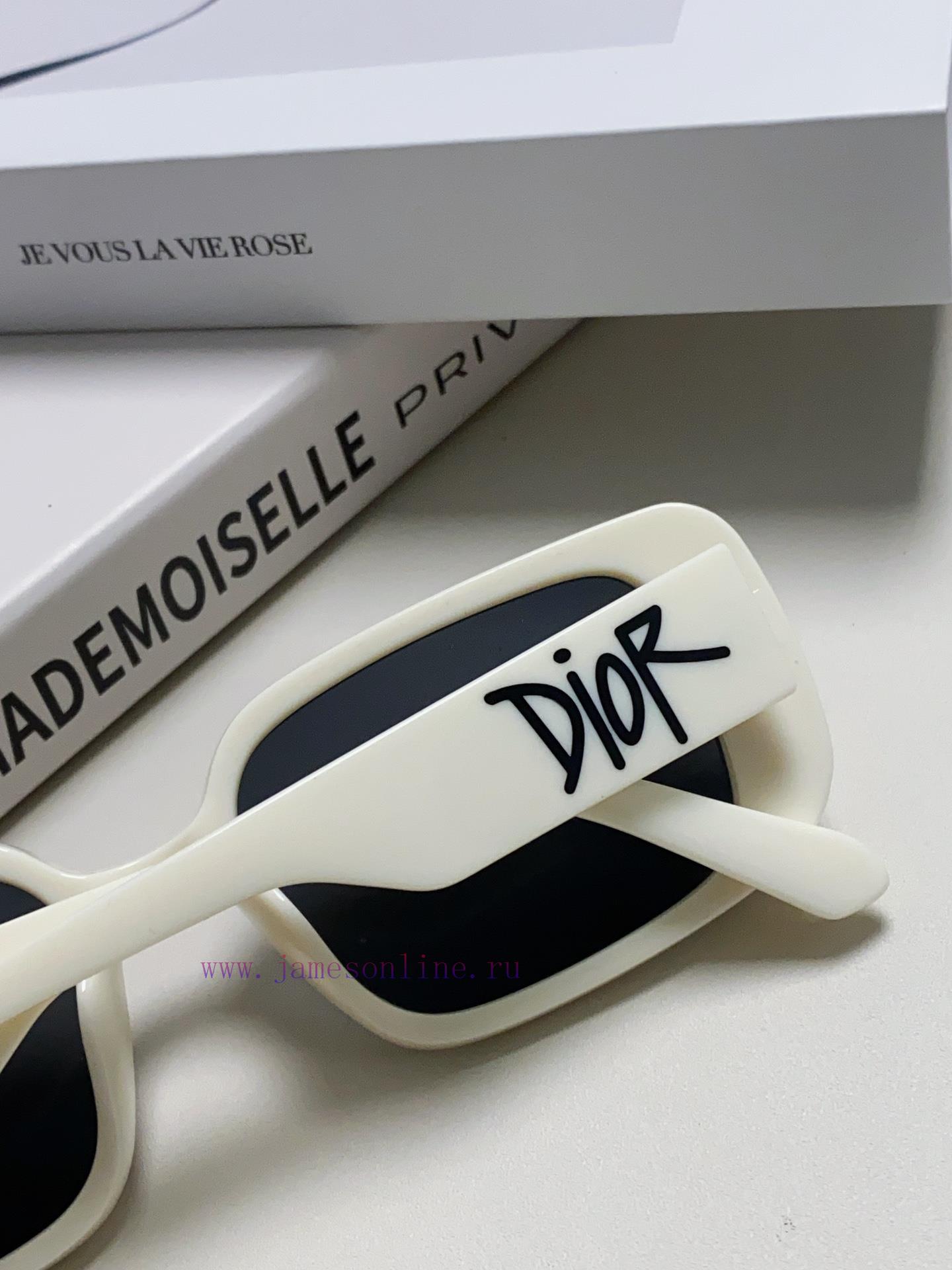 Dior 2024 New Internet Celebrity Small Frame Polarized Sunglasses Small Face Personalized Sueyp67uhn - Image 8