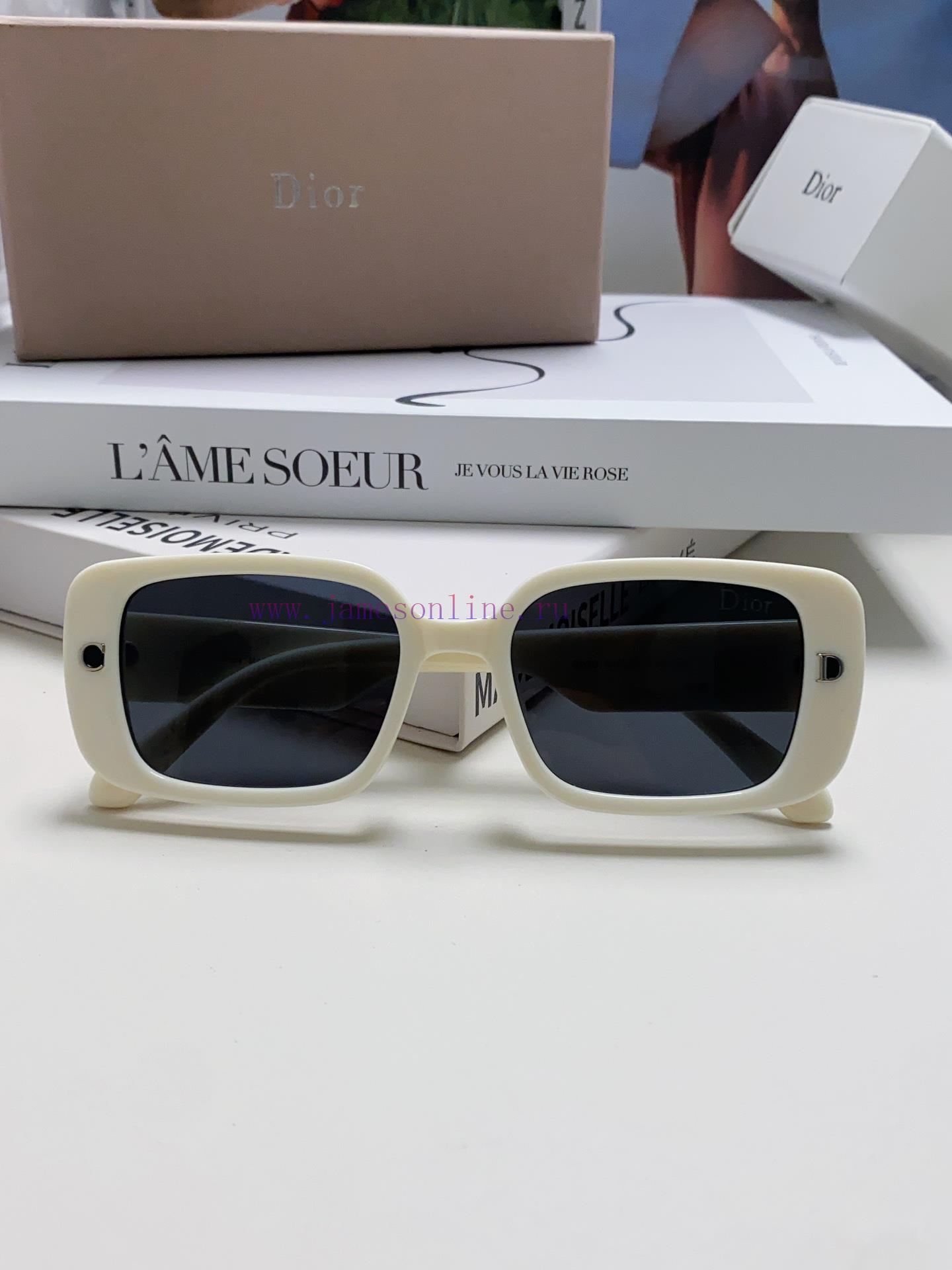 Dior 2024 New Internet Celebrity Small Frame Polarized Sunglasses Small Face Personalized Sueyp67uhn - Image 9