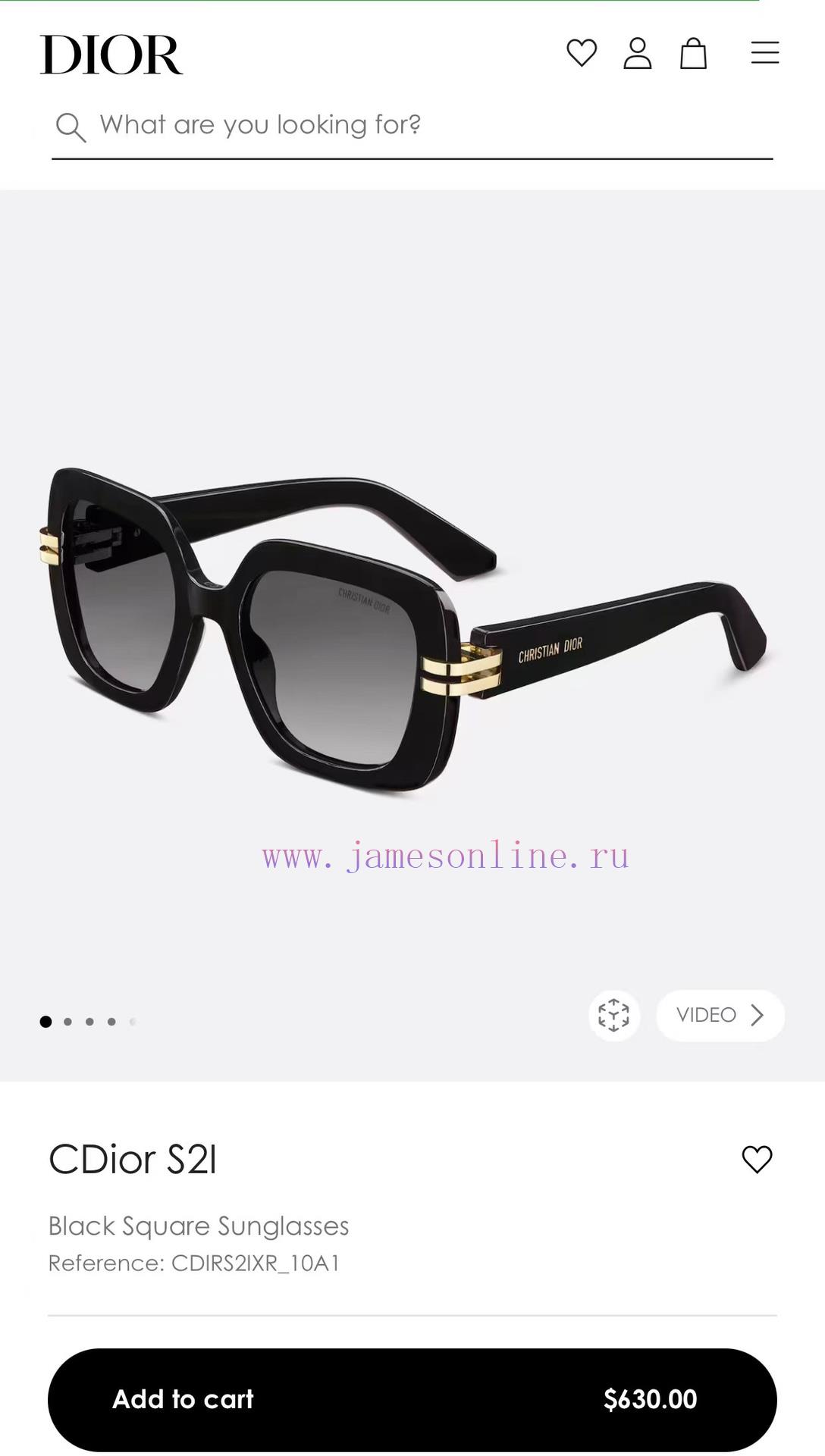 Dior MODELDCior S2ISIZE54 port 21-135fevbeuaf - Image 2