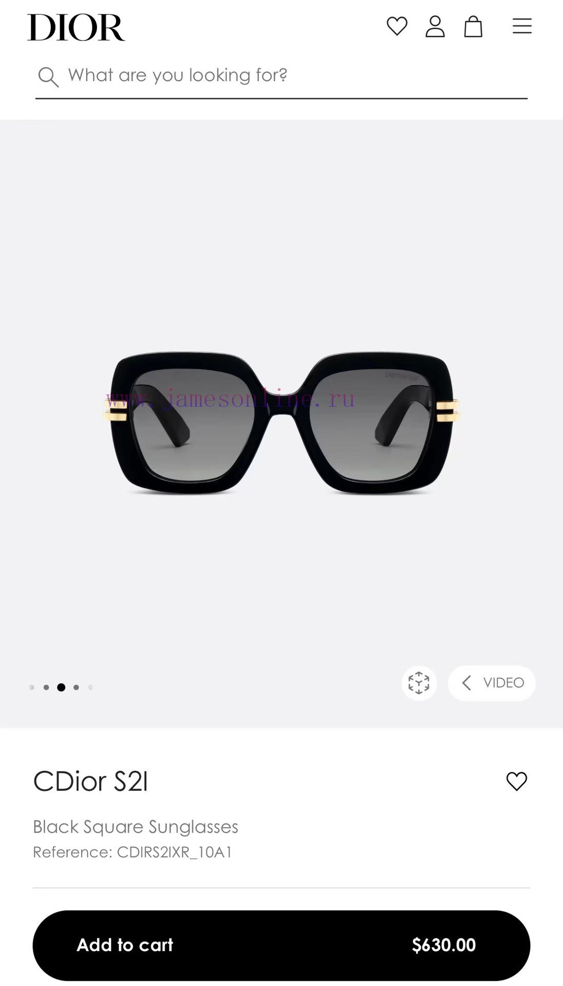 Dior MODELDCior S2ISIZE54 port 21-135fevbeuaf - Image 4