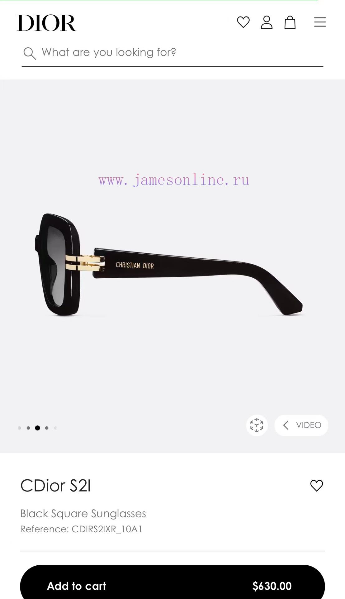 Dior MODELDCior S2ISIZE54 port 21-135fevbeuaf - Image 5