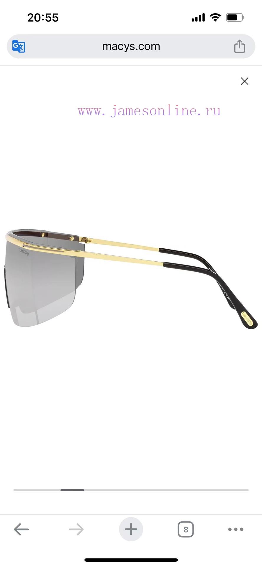 TOM FORDMODELFT 0980SIZE139 Port 115 Delivery Box~zguphgdg - Image 9