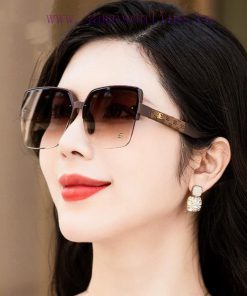 CHANE Chanel Fashion Frameless Sunglasses Lens Top Luxury [Strong] High quality [Victory] [K5kh13l48