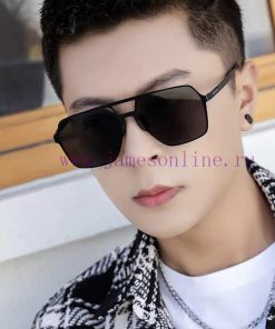 GUCCI Men's Colorful Pilot Polarized Sunglasses ️ Material HD Nylon Thickened Card Slot HD P7fy15oxm