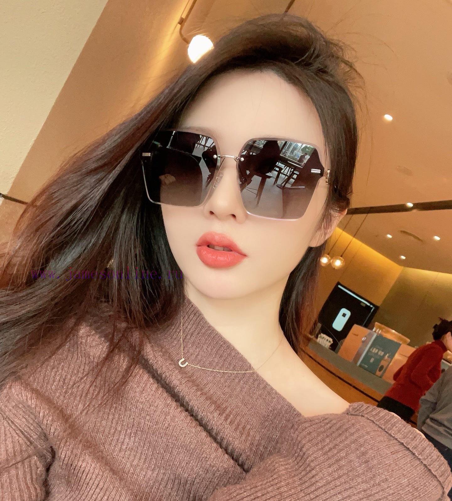 LV Nylon Polarized Sunglasses 2024 Spring New Trendy Popular Fashion Round Frame Polarized Srsgxt92e - Image 3
