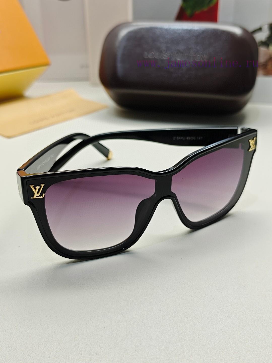 LV large frame sunglasses with classic box design, not picky about face shape, whether pairec5rny0mj - Image 3