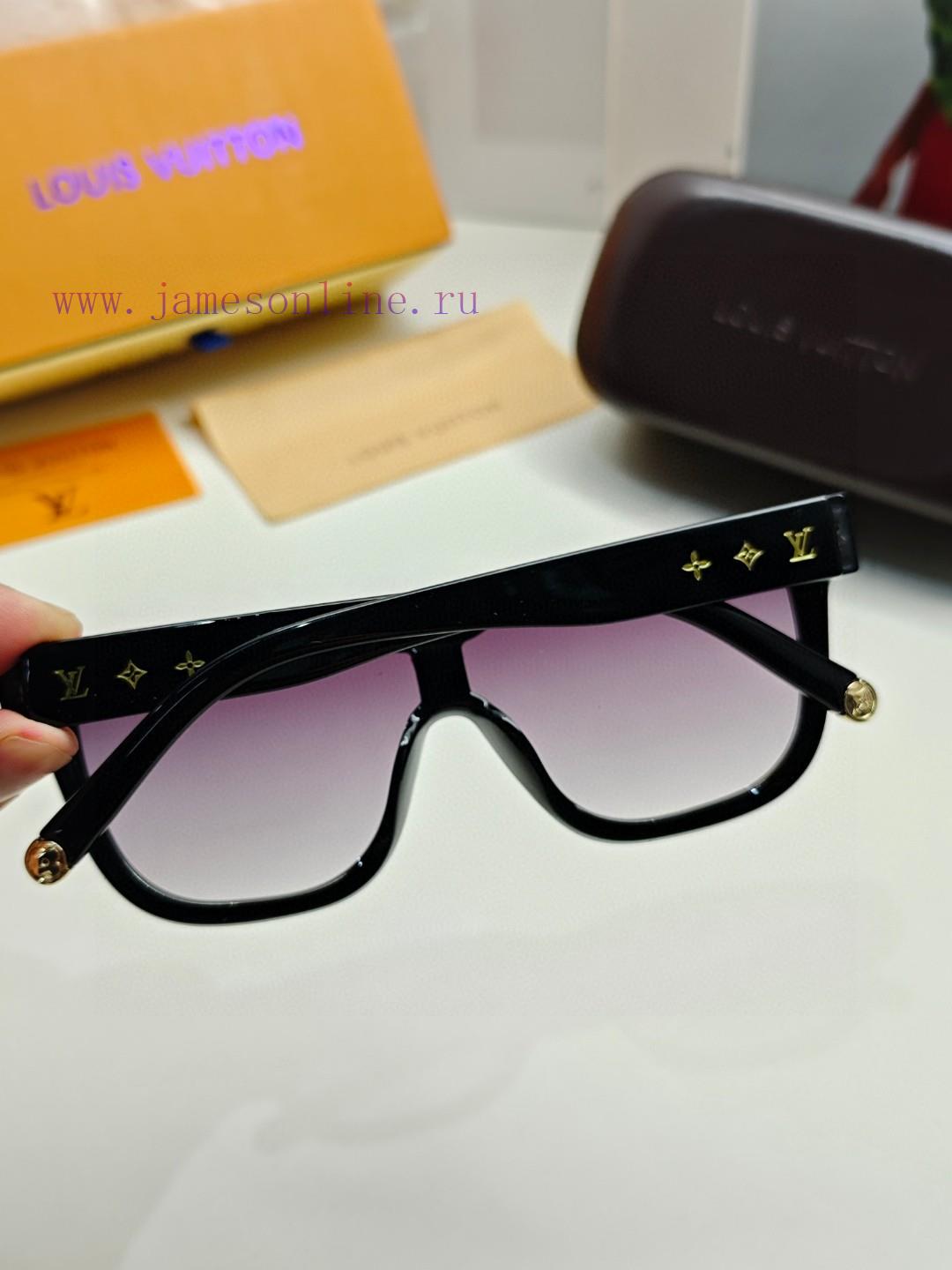 LV large frame sunglasses with classic box design, not picky about face shape, whether pairec5rny0mj - Image 7