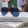 Burberry round frame new one-piece driving mirror sunglasses are a must-have for travel withis5iykj5