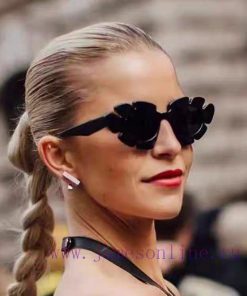 LOEWE Flower Cat Eye Sunglasses Fashion Internet Celebrity Sunflower Exaggerated Party Sungl34ox4q21