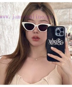 PRADA Elliptical Cat Eye Sunglasses Fashionable New Style Spicy Girl Retro Style Anti UV Men4n4eg7y7