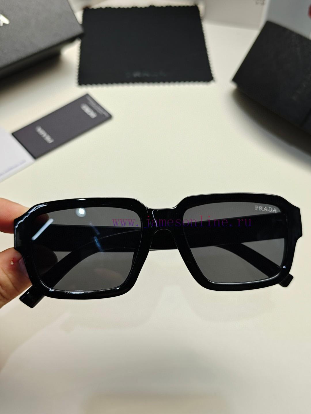 Prada/Prada Sunglasses Unisex Fashion Personalized Retro Rectangular Full Frame75nwiwfv - Image 5